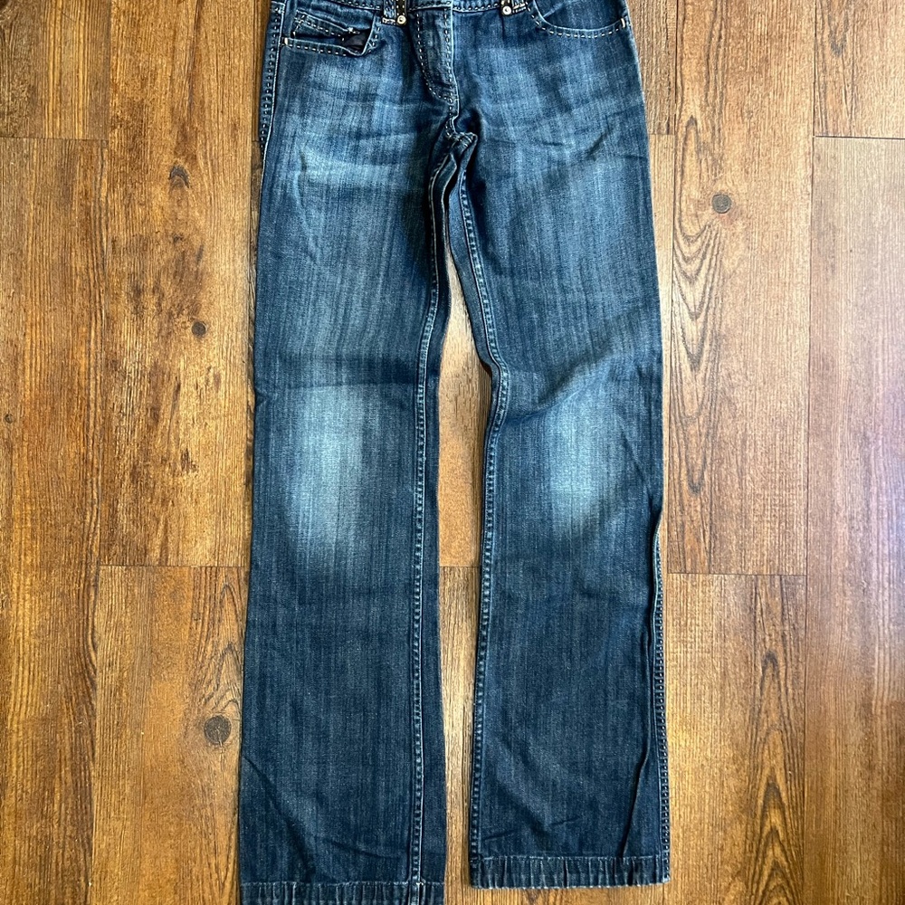 FENDI Woman Blue Jeans